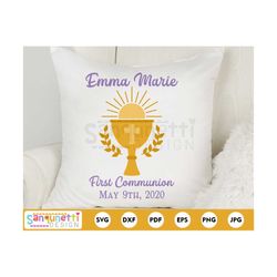 first communion svg, faith & religious cut file, first holy communion