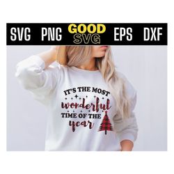 its the most wonderful time of the year svg png eps dxf , christmas tribe svg