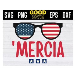 merica svg, 4th of july sunglasses, 'merica, red white & blue 4th of july svg png dxf eps cricut