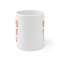 Coffee & Fire Yoga 11oz White Ceramic Coffee Mug for Yoga Gift, Yoga Lovers, Hot Yoga, Yogi Gifts - 2.jpg