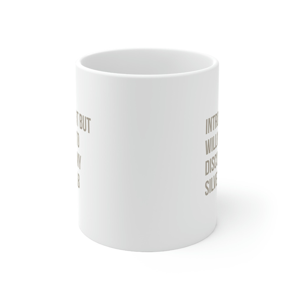 Introvert But Willing To Discuss My Silver Lab 11oz White Ceramic Coffee Mug for Dog Mom Gift, Silver Labrador, Silver Lab Dog Mom, Dog Mom - 2.jpg