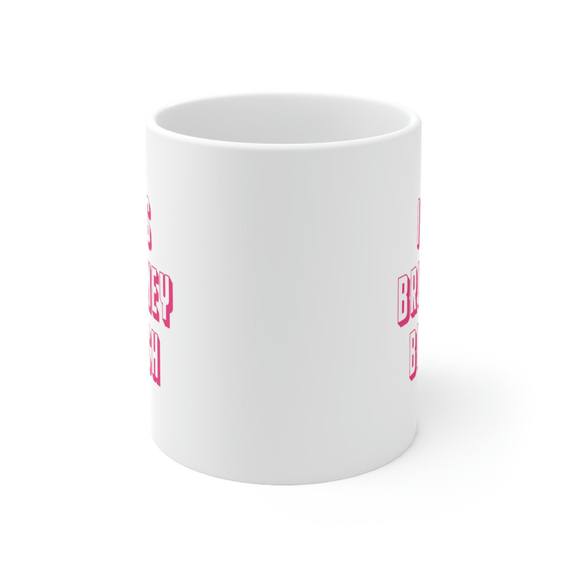 It's Britney Bitch 11oz White Ceramic Coffee Mug for Britney Spears Fans, Britney Spears Mug, Gimme More Lyrics, Free Britney, #FreeBritney - 2.jpg