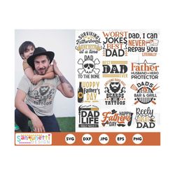 father's day svg bundle | dad bundle| father's day clipart