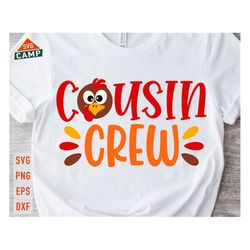 cousin crew svg, thanksgiving cousin crew turkey svg, turkey face svg, kids fall svg, thanksgiving turkey svg, thanksgiv