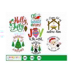 christmas songs clipart, christmas digital art, instant download, png jpg eps
