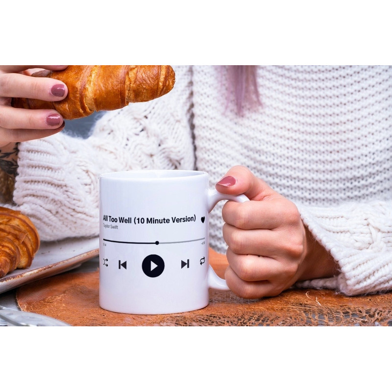 All Too Well Coffee Mug, XO Taylor Swift Mug, All Too Well, Swiftie Merch, Taylor Swift Fan Gift, All too Well, Taylor's Version - 1.jpg