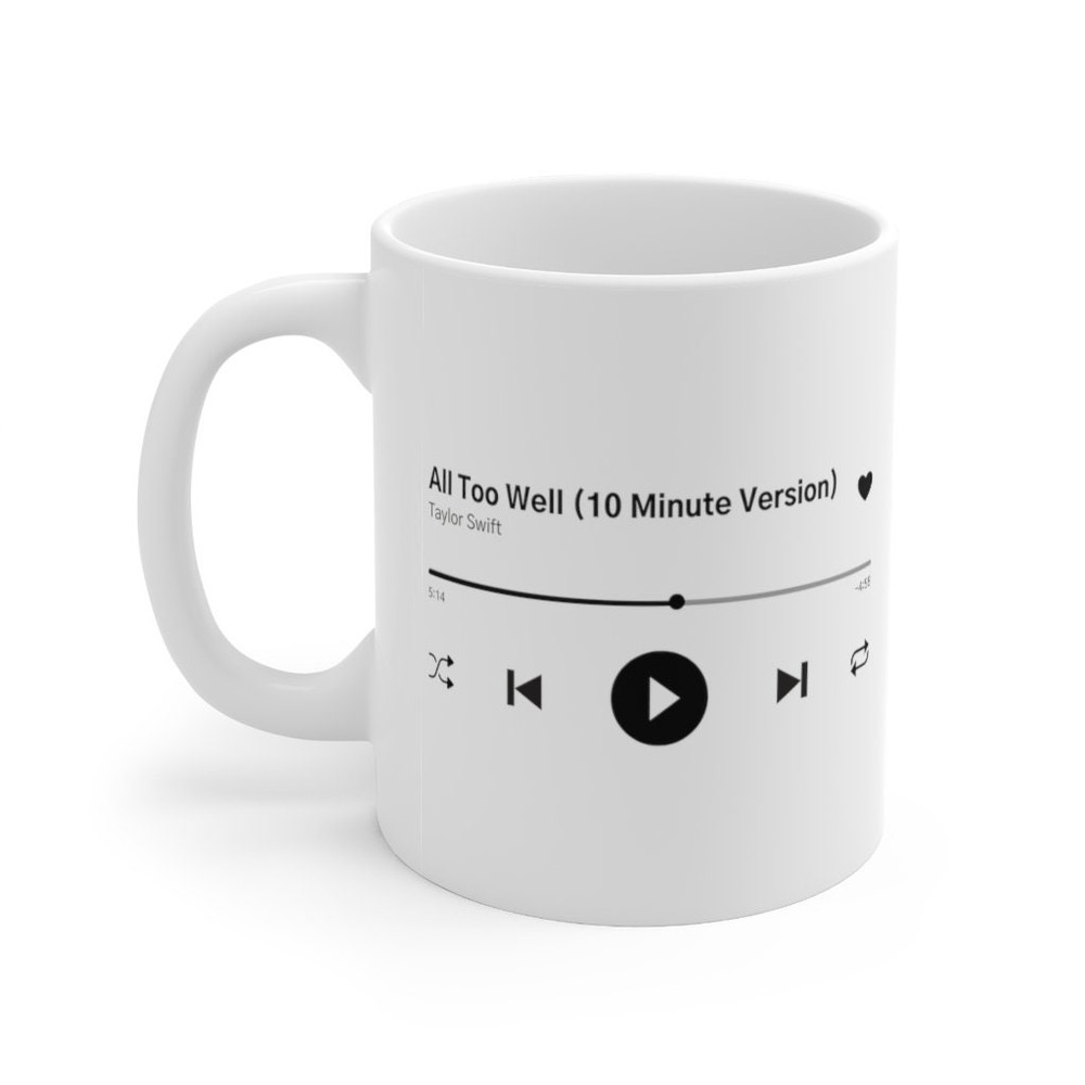 All Too Well Coffee Mug, XO Taylor Swift Mug, All Too Well, Swiftie Merch, Taylor Swift Fan Gift, All too Well, Taylor's Version - 3.jpg