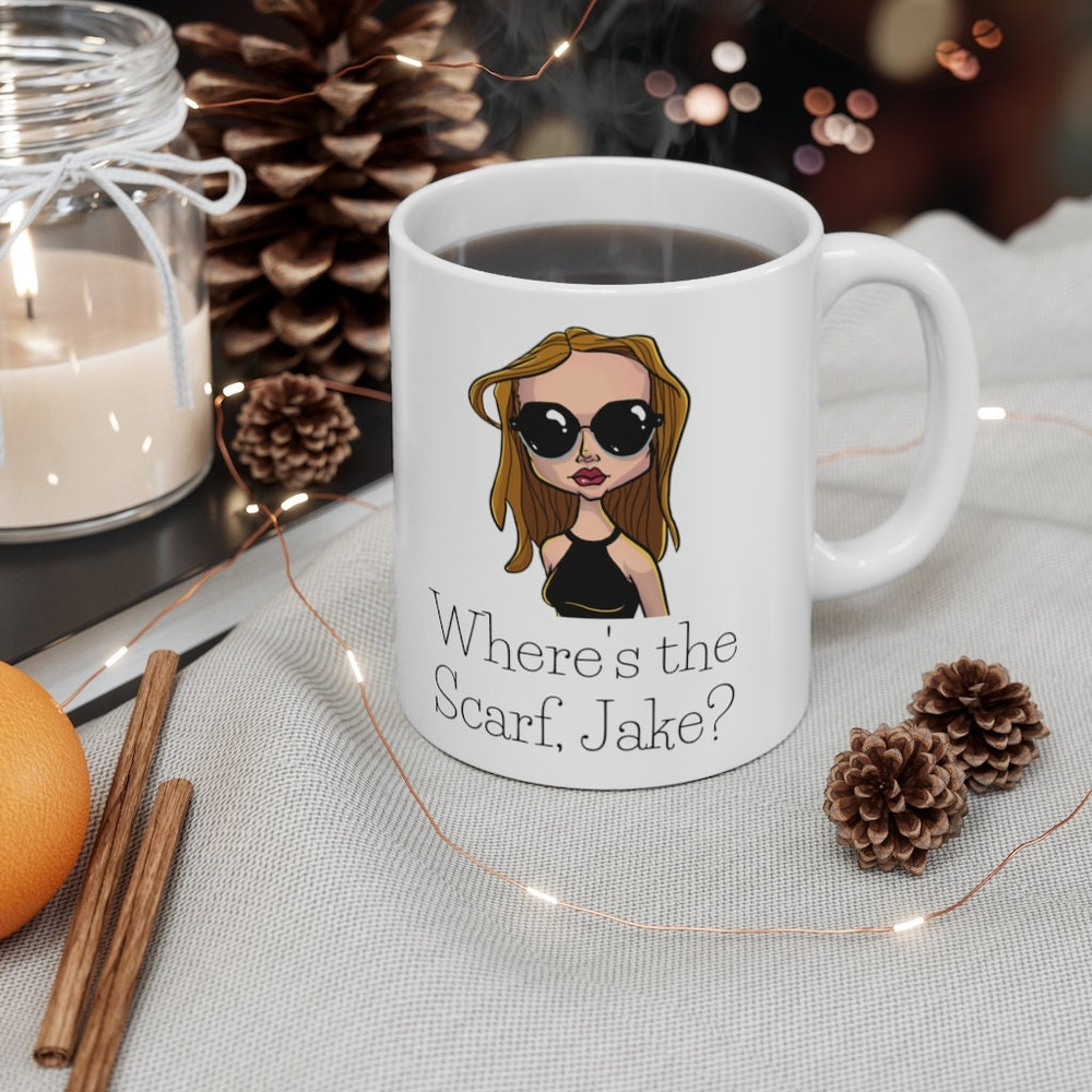 Where's the Scarf Jake Coffee Mug, XO Taylor Swift Mug, All Too Well, Swiftie Merch, Taylor Swift Fan Gift, All too Well, Taylor's Version - 5.jpg