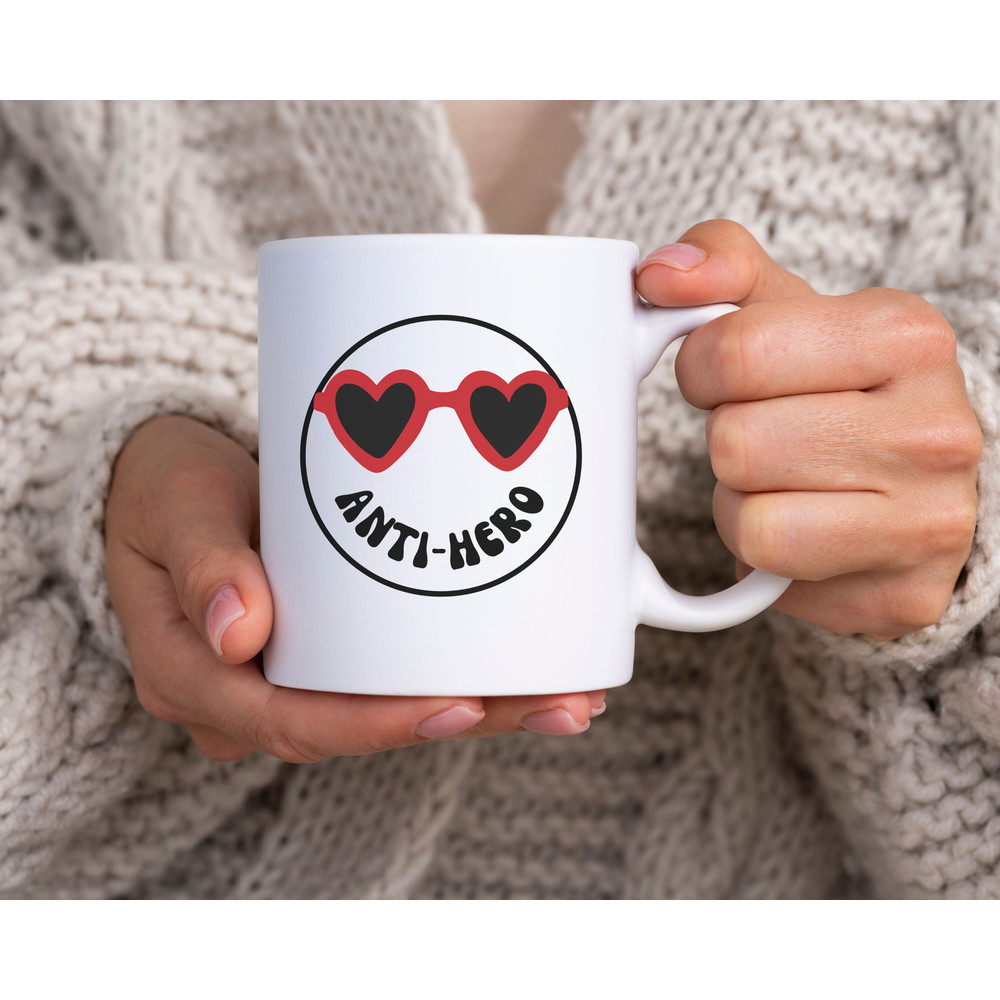 Anti Hero Mug, Taylor Swiftie Merch, Antihero Coffee Mug, Swiftie Gifts, Gifts for Her - 3.jpg