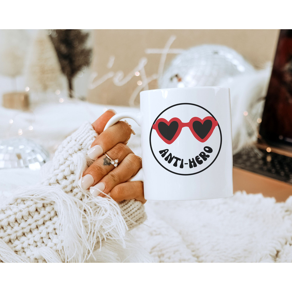 Anti Hero Mug, Taylor Swiftie Merch, Antihero Coffee Mug, Swiftie Gifts, Gifts for Her - 5.jpg