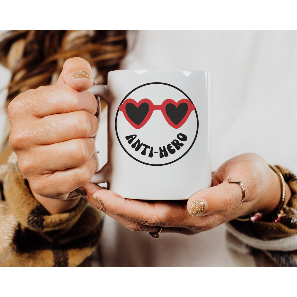 Anti Hero Mug, Taylor Swiftie Merch, Antihero Coffee Mug, Swiftie Gifts, Gifts for Her - 6.jpg