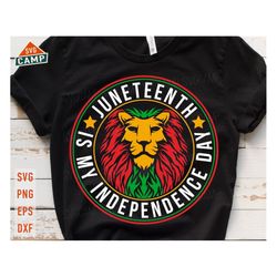 juneteenth is my independence day svg, juneteenth svg, black history svg, african american svg - t shirt free size