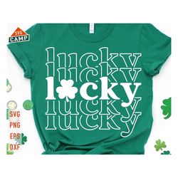 lucky shamrock svg, lucky svg, shamrock svg, st patricks day svg, lucky shirt, st pattys day svg, lucky png, st patricks