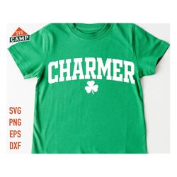 charmer svg, shamrock svg, st patricks day svg, st pattys day svg, lucky svg, kids st patricks shirt, clover svg, st pat