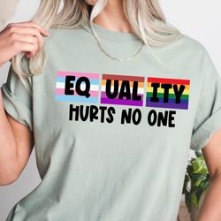 equality hurts no one, social justice, human rights, anti racism, retro shirt, black lives matter, equal rights