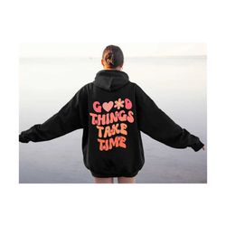 good things take time svg, boho svg, mental health svg, motivational svg, positive quotes svg, hippie svg, retro svg, se
