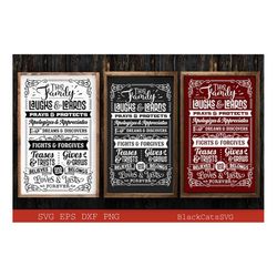 family rules svg, house rules poster svg, welcome to our house svg, house rules svg, in this house poster svg, in this