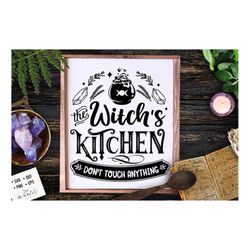 The Witch's Kitchen Svg, Witch Kitchen Svg, Magic Kitchen Svg, Kitchen Vintage Poster Svg, Witches Kitchen Svg, Wicthcra