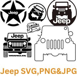 jeep svg offroad logo template , t-shirt svg design, cap svg design , svg sticker download
