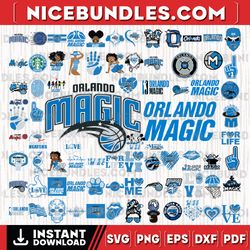 78 files orlando magic team bundles svg, orlando magic svg, nba teams svg, nba svg, instant download