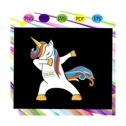 dabbing unicorn lgbt pride, unicorn svg, unicorn birthday, unicorn party, unicorn clipart, unicorn lover svg, unicorn lo