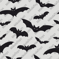 seamless pattern bats/ digital pattern bats/ scrapbook paper bats/ halloween bats/ clip art/ bat fabric/ digital bats