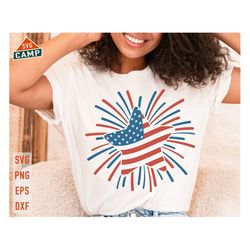 fourth of july svg, 4th of july svg, firework star shirt , american girls svg, patriotic svg, independence day svg, 4th