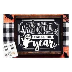 the most spooktacular time of the year svg, halloween svg, happy halloween svg, witch svg