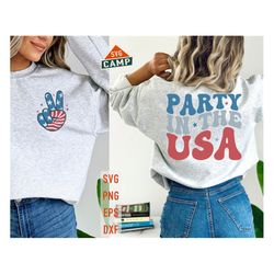 party in the usa svg, fourth of july svg, 4th of july svg, party in the usa png, smile face 4th of july, independence da