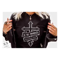 as he promised svg, religious easter svg, christian easter svg, he is risen, christian shirt svg, jesus easter svg