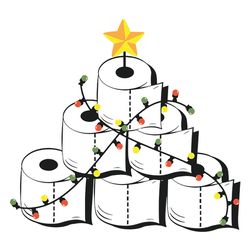 toilet paper christmas tree svg ,png ,studio 3 christmas svg, funny christmas svg, logo christmas svg, instant download