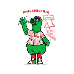 phillie phanatic dancing on my own svg file for cricut
