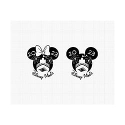 magic, 2023 family vacation, cruise, mickey minnie mouse, vacation, trip, ship, svg and png formats, cut, cricut, silhou