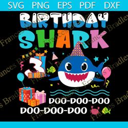 birthday shark 3 years old svg, birthday svg, baby shark svg, shark svg, 3rd birthday svg, 3 years old shark, birthday s