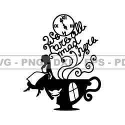 alice in wonderland svg, alice svg, cartoon customs svg, incledes png dsd & ai files great for dtf, dtg 24