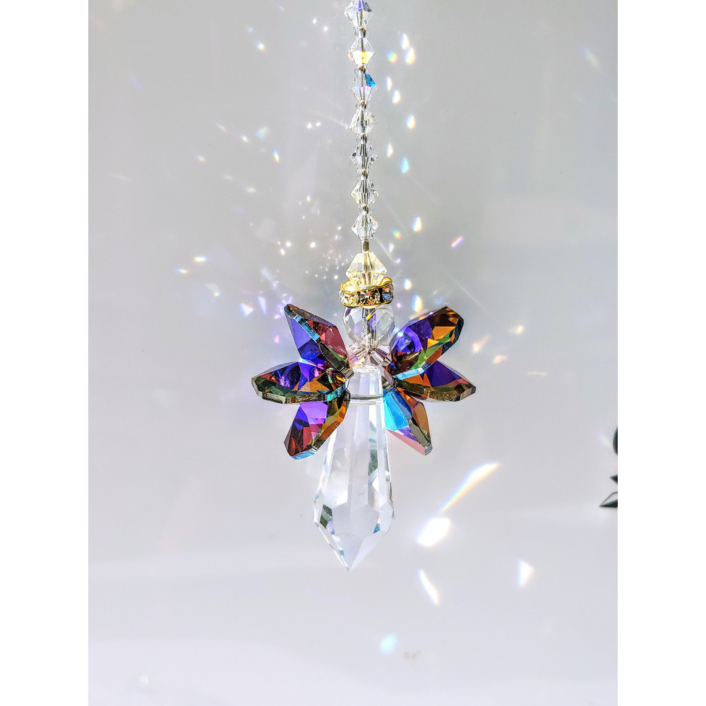 Personalized Memorial Suncatcher Angel Suncatcher Mamorial Gift Memorial Keepsake Personalized Suncatcher - 5.jpg