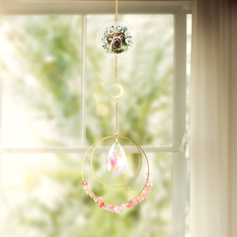 Personalized Pet Memorial Sun Catcher, Crystal Rainbow Bridge Sun Catcher - A Cherished Pet Memorial Gift, Loss of Pet Sympathy Gift - 5.jpg