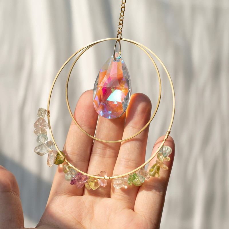 Personalized Pet Memorial Sun Catcher, Crystal Rainbow Bridge Sun Catcher - A Cherished Pet Memorial Gift, Loss of Pet Sympathy Gift - 6.jpg