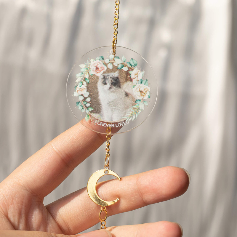 Personalized Pet Memorial Sun Catcher, Crystal Rainbow Bridge Sun Catcher - A Cherished Pet Memorial Gift, Loss of Pet Sympathy Gift - 7.jpg