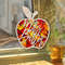 Personalized Suncatcher For Teacher, Custom Teacher Ornament, Apple Ornament, Teacher Gift, Handmade Gift, Job Title Gift, Decoration Gift - 2.jpg