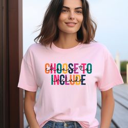 Choose To Include Shirt, Speed Teacher, Special Education Teacher, Neurodiversity, Special Education Teach, Exceptional