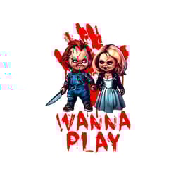 chucky and tiffany true love wanna play png download