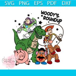 retro toy story movie characters disneyland world svg file