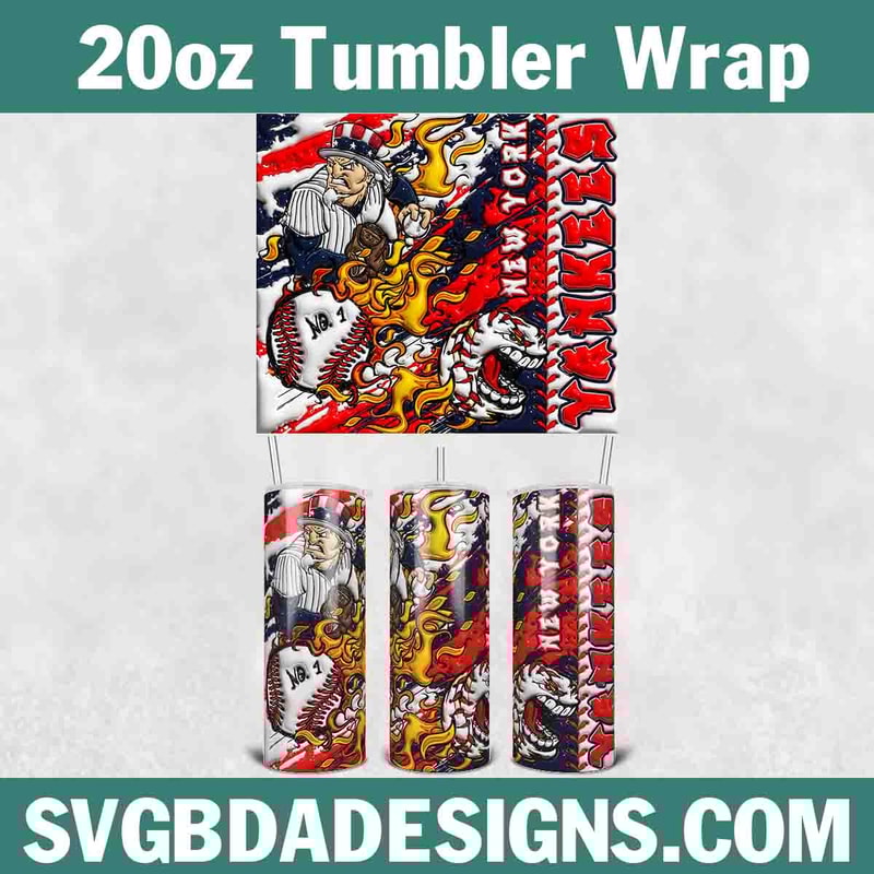 NewYork Yankees 3D Inflated Tumbler Wrap.jpg