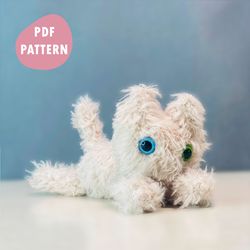 Crochet plush ugly cat pattern pdf