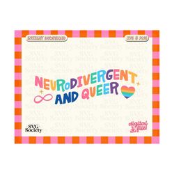 pride svg, lgbt svg, gay pride svg, neurodivergent, pride month svg, cricut & silhouette cut file, lgbt svg cricut file