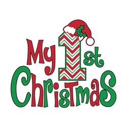my first christmas cut file in svg, christmas,christmas svg, cricut file - logo christmas svg - digital download