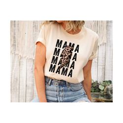 mama leopard bolt png, leopard lightning mama png, distressed cheetah lightning, mama png, mom png, sublimation design,