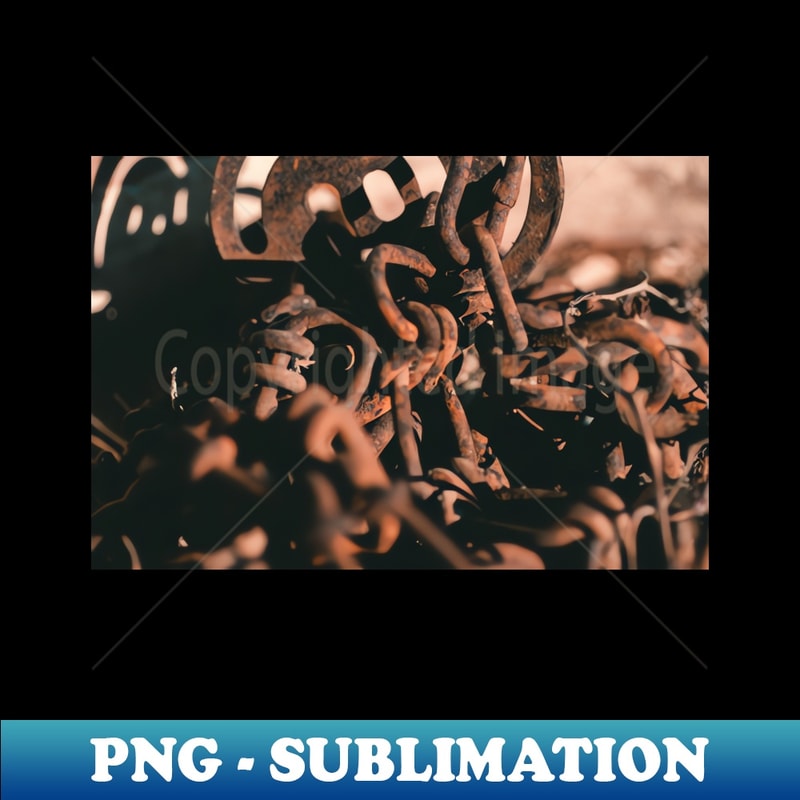 Rusting Chains - Vintage Sublimation PNG Download - Perfect | Inspire ...