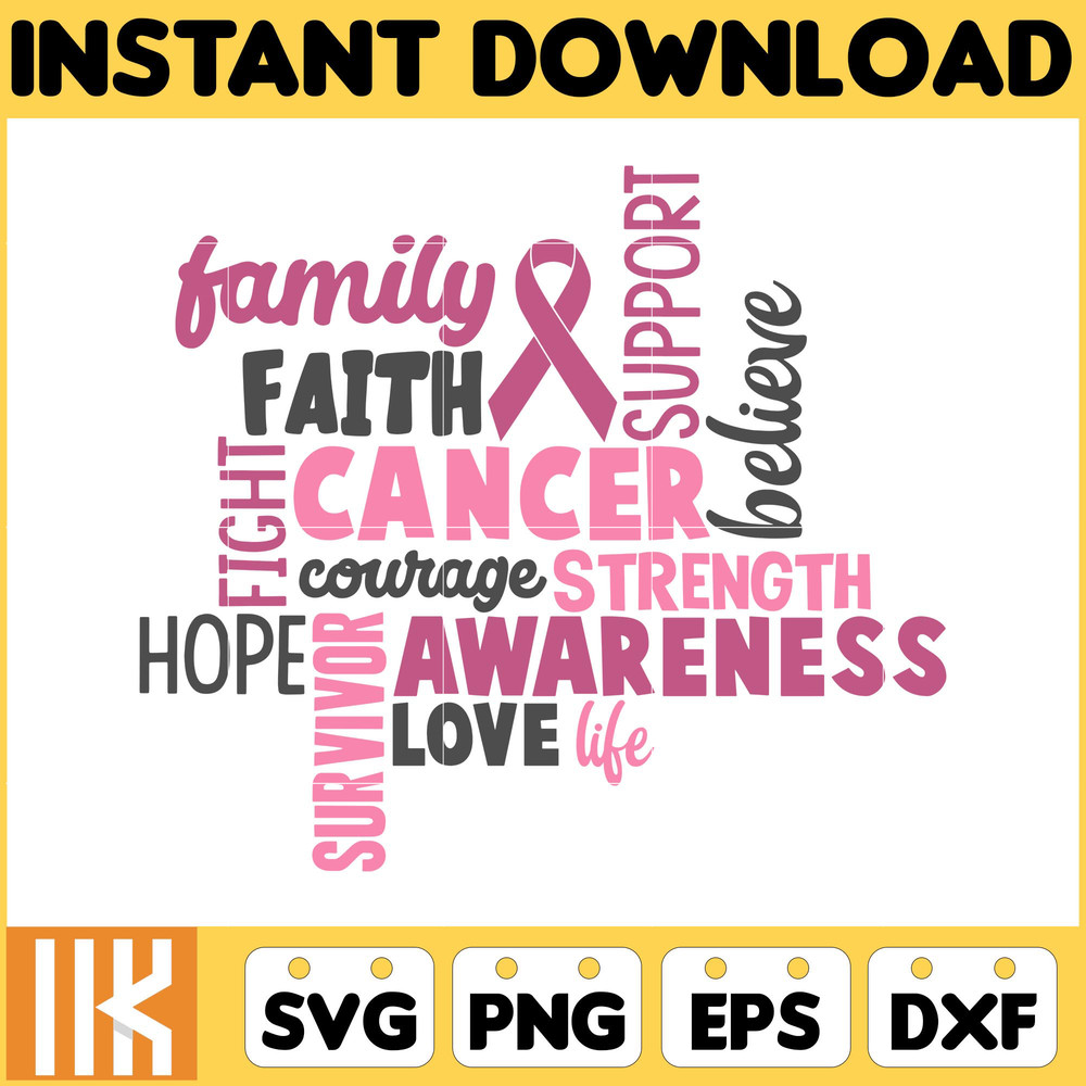 Breast Cancer Svg, Cancer Svg, Cancer Awareness, Instant Download, Ribbon Svg (11).jpg